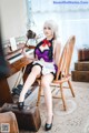 Coser @ 蜜汁 猫 裘 Vol.046: 贞德 女仆 (40 photos) P2 No.1ae6bb Image No. 77