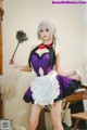 Coser @ 蜜汁 猫 裘 Vol.046: 贞德 女仆 (40 photos) P34 No.4f5147 Image No. 13