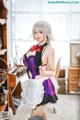 Coser @ 蜜汁 猫 裘 Vol.046: 贞德 女仆 (40 photos) P16 No.f562f3 Image No. 49