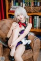 Coser @ 蜜汁 猫 裘 Vol.046: 贞德 女仆 (40 photos) P3 No.86a5d8 Image No. 75