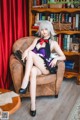 Coser @ 蜜汁 猫 裘 Vol.046: 贞德 女仆 (40 photos) P15 No.602be8 Image No. 51